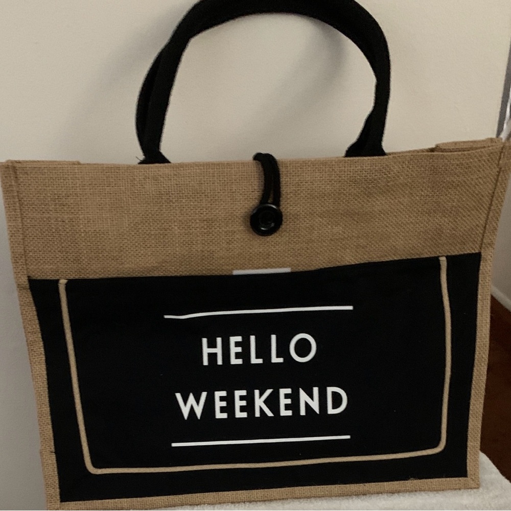 BEACH BAG - HELLO WEEKEND